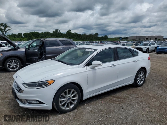 2017 Ford Fusion SE with VIN 3FA6P0HD9HR190220, listed as a Copart auction lot 60995515 with 72,288 mi miles and Salvage title. Bid and sale history available at DreamBid. Image 1.