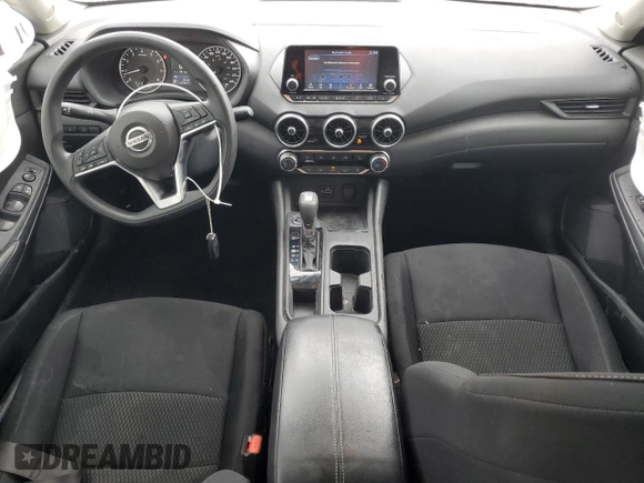 2021 Nissan Sentra S with VIN 3N1AB8BVXMY202784, listed as a Copart auction lot 52114245 with 72,786 mi miles and Salvage Title. Bid and sale history available at DreamBid. Image 8.