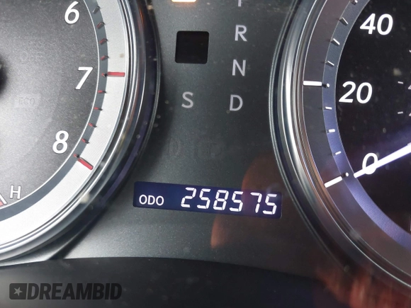 2011 Lexus ES 330 with VIN JTHBK1EG1B2414795, listed as a IAAI auction lot 42047745 with 258,575 mi miles and . Bid and sale history available at DreamBid. Image 16.