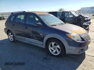 2005 Pontiac Vibe with VIN 5Y2SL66845Z466260, listed as a Copart auction lot 80899344 with 104,168 mi miles and Clean Title. Bid and sale history available at carsss.com. Image 4.