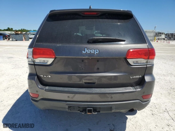 2018 Jeep Grand Cherokee Laredo E with VIN 1C4RJFAG9JC444089, listed as a Copart auction lot 49710925 with 127,707 mi miles and Salvage Title. Bid and sale history available at carsss.com. Image 6.