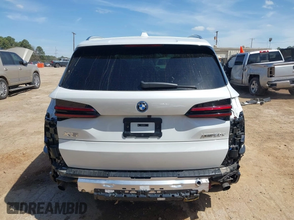 2024 BMW X5 xDrive50e with VIN 5UX43EU05R9T41661, listed as a IAAI auction lot 41819833 with 24,407 mi miles. Bid and sale history available at carsss.com. Image 17.