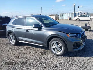 2021 Audi Q5 Premium z VIN WA1G2AFY4M2044986, wystawiony jako IAAI lot #42073573 z przebiegiem 58 388 mil mil oraz . Historia ofert i sprzedaży dostępna na DreamBid. Obrazek 1.