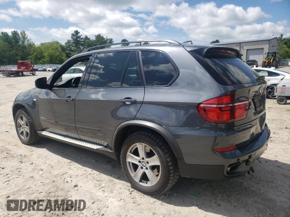 2013 BMW X5 xDrive50i with VIN 5UXZV8C53D0C15412, listed as a Copart auction lot 59331385 with 127,348 mi miles and Clean title. Bid and sale history available at DreamBid. Image 2.
