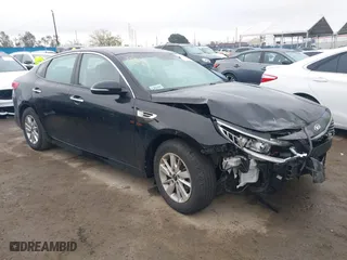 2016 Kia Optima LX with VIN 5XXGT4L37GG092896, listed as a IAAI auction lot 41785417 with 51,196 mi miles. Bid and sale history available at carsss.com. Image 1.