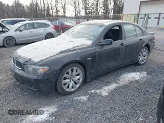 2003 BMW 7 Series 745i with VIN WBAGL63493DP67766, listed as a IAAI auction lot 41276771 with 92,681 mi miles and . Bid and sale history available at DreamBid. Image 17.