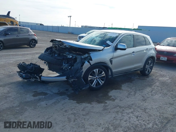 2020 Mitsubishi Outlander Sport ES 2.0 with VIN JA4AP3AU7LU017789, listed as a IAAI auction lot 40986315 with 86,514 mi miles. Bid and sale history available at carsss.com. Image 17.