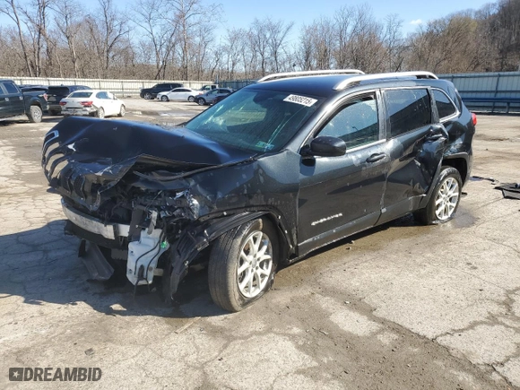 2014 Jeep Cherokee Latitude with VIN 1C4PJMCS3EW232399, listed as a Copart auction lot 49805215 with 88,248 mi miles and Salvage Title. Bid and sale history available at carsss.com. Image 1.