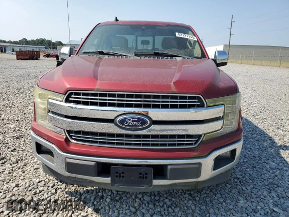 2019 Ford F-150 with VIN 1FTFX1C15KFB94606, listed as a Copart auction lot 62121145 with 212,815 mi miles and Clean title. Bid and sale history available at DreamBid. Image 5.