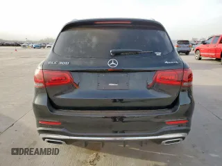 2022 Mercedes-Benz GLC 300 with VIN W1N0G8EB4NV344065, listed as a Copart auction lot 48241895 with 22,024 mi miles and Salvage Title. Bid and sale history available at DreamBid. Image 6.