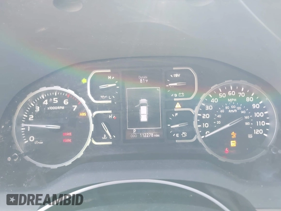2019 Toyota Tundra SR with VIN 5TFRM5F13KX139638, listed as a IAAI auction lot 42682170 with 112,278 mi miles and . Bid and sale history available at DreamBid. Image 7.