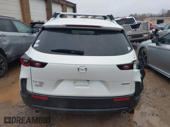 2024 Mazda CX-50 2.5 S Premium Package with VIN 7MMVABDM8RN197608, listed as a IAAI auction lot 41058947 with 7,404 mi miles. Bid and sale history available at carsss.com. Image 17.