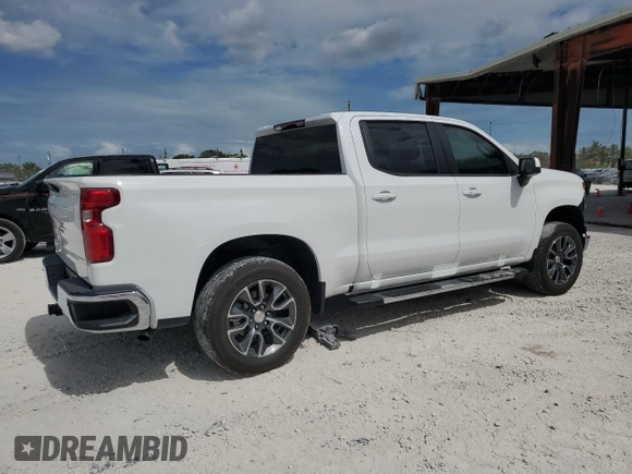 2024 Chevrolet Silverado 1500 with VIN 3GCPACE83RG222276, listed as a Copart auction lot 51839975 with 12,996 mi miles and Salvage Title. Bid and sale history available at DreamBid. Image 3.