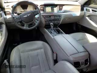 2017 Genesis G80 3.8L z VIN KMHGN4JE5HU166824, wystawiony jako Copart lot #57566075 z przebiegiem 70 248 mil mil oraz Czysty tytuł • Clean title. Historia ofert i sprzedaży dostępna na DreamBid. Obrazek 8.