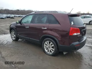 2011 Kia Sorento EX with VIN 5XYKUDA27BG043512, listed as a Copart auction lot 45181195 with 117,729 mi miles and Clean Title. Bid and sale history available at DreamBid. Image 2.
