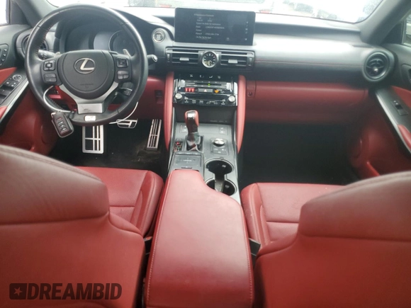 2023 Lexus IS with VIN JTHGZ1B23P5071195, listed as a Copart auction lot 52857375 with 27,999 mi miles and Clean Title. Bid and sale history available at carsss.com. Image 8.