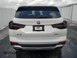 2024 BMW X3 sDrive30i with VIN 5UX43DP09R9V07976, listed as a Copart auction lot 51447545 with Not Provided miles and Salvage Title. Bid and sale history available at DreamBid. Image 6.