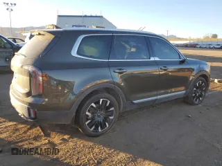 2023 Kia Telluride SX X-Line with VIN 5XYP5DGC9PG348620, listed as a Copart auction lot 84969524 with 39,489 mi miles and Salvage title. Bid and sale history available at DreamBid. Image 3.