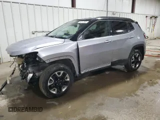 2018 Jeep Compass Trailhawk with VIN 3C4NJDDB5JT367079, listed as a Copart auction lot 52217965 with 53,816 mi miles and Salvage Title. Bid and sale history available at carsss.com. Image 1.