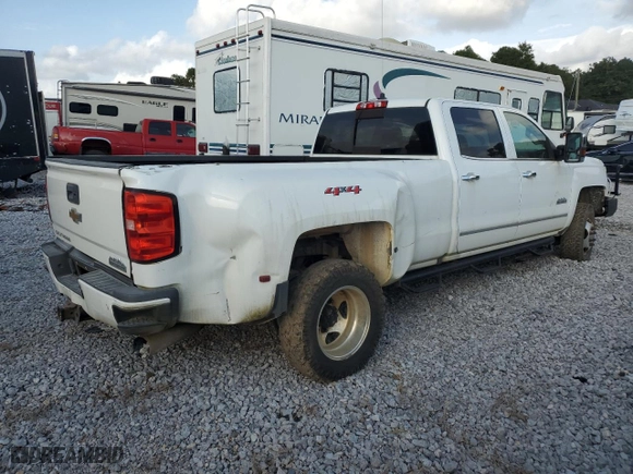 2018 Chevrolet Silverado 3500HD High Country with VIN 1GC4K1EY3JF197194, listed as a Copart auction lot 77817634 with NaN miles and Clean Title. Bid and sale history available at carsss.com. Image 3.