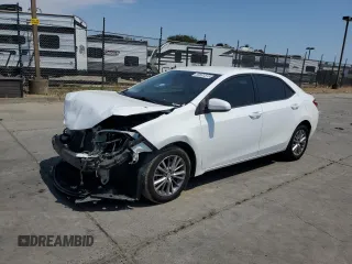 2014 Toyota Corolla L with VIN 5YFBURHEXEP112416, listed as a Copart auction lot 59891515 with 204,352 mi miles and Salvage title. Bid and sale history available at DreamBid. Image 1.
