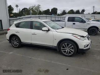 2017 Infiniti QX50 with VIN JN1BJ0RR3HM404201, listed as a Copart auction lot 53932335 with 40,775 mi miles and Clean Title. Bid and sale history available at carsss.com. Image 4.