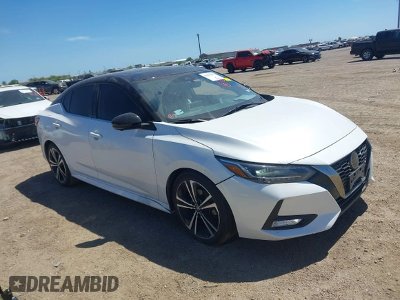 2023 Nissan Sentra SR with VIN 3N1AB8DV8PY272463, listed as a IAAI auction lot 41817057 with 56,016 mi miles and . Bid and sale history available at DreamBid. Image 13.