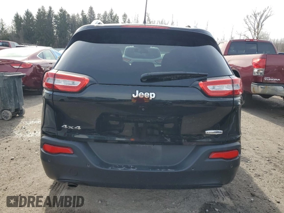 2018 Jeep Cherokee Latitude with VIN 1C4PJMCBXJD531877, listed as a Copart auction lot 49323624 with 85,275 mi miles and Salvage title. Bid and sale history available at DreamBid. Image 6.