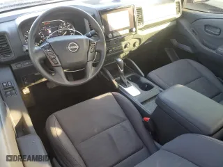 2023 Nissan Frontier S with VIN 1N6ED1CL6PN630329, listed as a Copart auction lot 80464854 with 61,611 mi miles and Salvage Title. Bid and sale history available at carsss.com. Image 8.