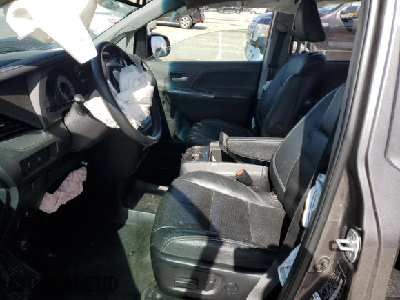 2015 Toyota Sienna SE with VIN 5TDXK3DC2FS629568, listed as a Copart auction lot 48171645 with 114,608 mi miles and Salvage title. Bid and sale history available at DreamBid. Image 7.