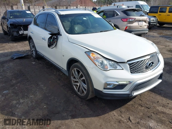 2017 Infiniti QX50 with VIN JN1BJ0RP3HM383705, listed as a IAAI auction lot 41794778 with 68,739 mi miles. Bid and sale history available at carsss.com. Image 1.