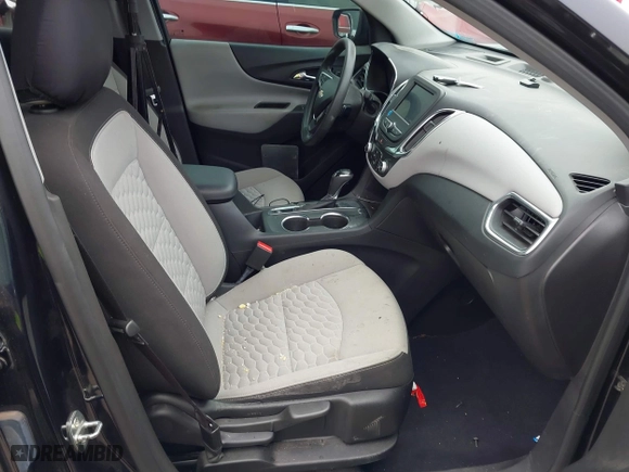 2021 Chevrolet Equinox LS with VIN 3GNAXHEV0MS121183, listed as a IAAI auction lot 41654743 with 52,593 mi miles. Bid and sale history available at carsss.com. Image 5.