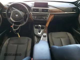 2015 BMW 3 Series 328i xDrive with VIN WBA3B3C57FJ984800, listed as a Copart auction lot 89402685 with 0 mi miles and Salvage Title. Bid and sale history available at carsss.com. Image 8.