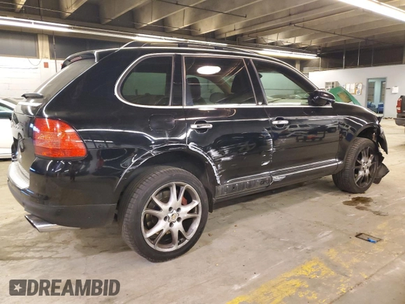 2006 Porsche Cayenne Turbo z VIN WP1AC29P06LA92028, wystawiony jako Copart lot #84253554 z przebiegiem 147 440 mil mil oraz Czysty tytuł • Clean title. Historia ofert i sprzedaży dostępna na DreamBid. Obrazek 3.