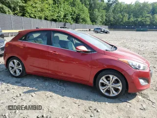 2013 Hyundai Elantra with VIN KMHD35LE5DU136986, listed as a Copart auction lot 60551325 with 66,355 mi miles and Salvage title. Bid and sale history available at DreamBid. Image 4.