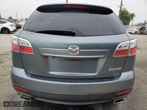 2012 Mazda CX-9 Touring with VIN JM3TB2CV0C0365414, listed as a Copart auction lot 60175895 with 132,826 mi miles and Salvage title. Bid and sale history available at DreamBid. Image 6.