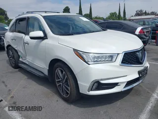 2018 Acura MDX Advance with VIN 5J8YD4H80JL012045, listed as a IAAI auction lot 42343187 with 49,461 mi miles and . Bid and sale history available at DreamBid. Image 1.