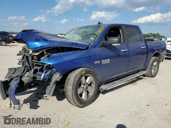 2016 Ram 1500 Lone Star with VIN 3C6RR6LT0GG343300, listed as a Copart auction lot 73800234 with 0 mi miles and Salvage Title. Bid and sale history available at carsss.com. Image 1.