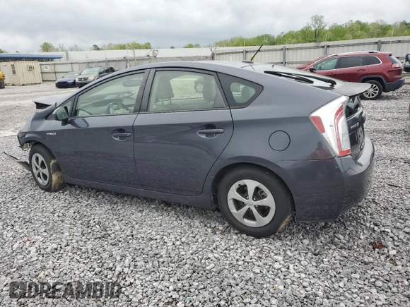 2013 Toyota Prius One with VIN JTDKN3DU4D1628622, listed as a Copart auction lot 52048235 with 166,172 mi miles and Salvage Title. Bid and sale history available at carsss.com. Image 2.