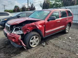 2006 Jeep Grand Cherokee Limited with VIN 1J4HR58N06C183181, listed as a Copart auction lot 63910795 with 219,189 mi miles and Salvage title. Bid and sale history available at DreamBid. Image 1.