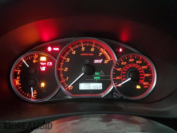 2013 Subaru WRX WRX STI с VIN JF1GR8H60DL206263, выставлен на аукционе Copart как лот 59133785 с пробегом 151 062 миль миль и Чистый • Clean title. История ставок и продаж доступна на DreamBid. Изображение 9.