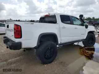 2021 Chevrolet Colorado 4WD ZR2 with VIN 1GCGTEEN0M1108190, listed as a Copart auction lot 54159655 with 64,447 mi miles and Salvage Title. Bid and sale history available at carsss.com. Image 3.