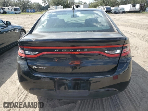 2016 Dodge Dart SE with VIN 1C3CDFAA5GD593633, listed as a Copart auction lot 86222904 with Not Provided miles and Clean Title. Bid and sale history available at DreamBid. Image 6.