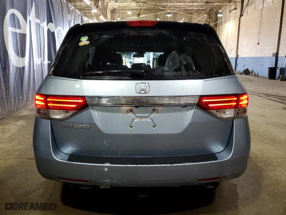 2014 Honda Odyssey EX-L with VIN 5FNRL5H60EB049552, listed as a Copart auction lot 50931785 with 228,228 mi miles and Clean Title. Bid and sale history available at carsss.com. Image 6.