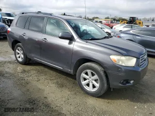 2009 Toyota Highlander with VIN JTEDS41A292078481, listed as a Copart auction lot 49517485 with 195,035 mi miles and Clean Title. Bid and sale history available at carsss.com. Image 4.
