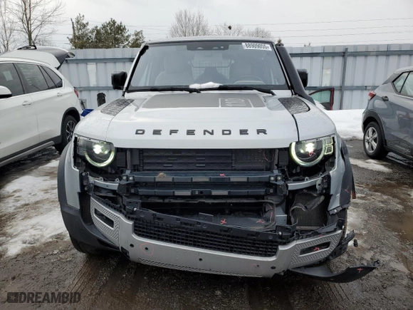 2020 Land Rover Defender First Edition with VIN SALE17EU0L2004283, listed as a Copart auction lot 88909055 with 79,030 mi miles and Clean Title. Bid and sale history available at carsss.com. Image 5.