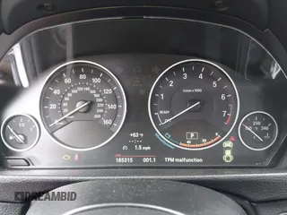 2012 BMW 3 Series 328i with VIN WBA3A5C50CF342321, listed as a IAAI auction lot 41914770 with 185,315 mi miles. Bid and sale history available at carsss.com. Image 7.