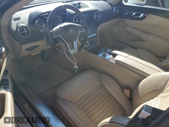 2013 Mercedes-Benz SL-Class SL 550 with VIN WDDJK7DA3DF013943, listed as a Copart auction lot 76292184 with 73,373 mi miles and Salvage Title. Bid and sale history available at carsss.com. Image 8.