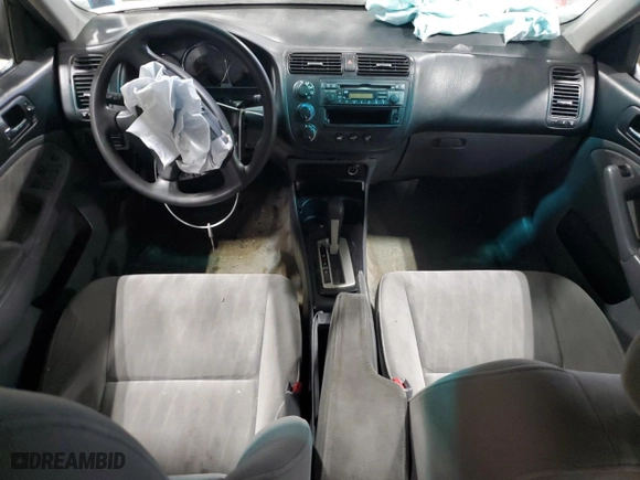 2005 Honda Civic Sdn LX SSRS with VIN 2HGES16685H568471, listed as a Copart auction lot 44326865 with 0 mi miles and Salvage Title. Bid and sale history available at carsss.com. Image 8.