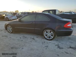 2006 Mercedes-Benz CLK-Class 3.5L with VIN WDBTJ56J86F186401, listed as a Copart auction lot 76193474 with 0 mi miles and Salvage Title. Bid and sale history available at carsss.com. Image 2.